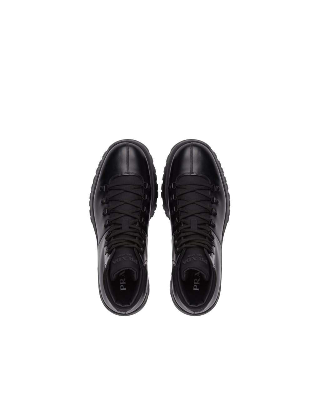 Online Prada Boots Store - Black Mens Brixxen Booties
